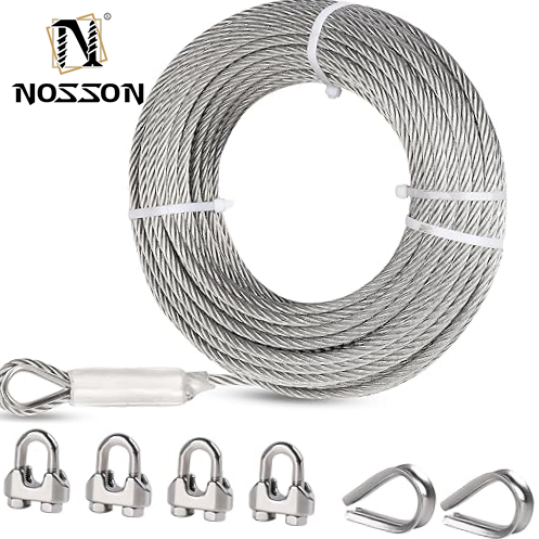 Upgrade Your Cable Management with Customized Size Cable Gripper and Durable Stainless Steel Wire Rope 7x19