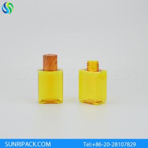 Quality 70ml/120ml/200ml/280ml/300ml yellow square bottle cosmetic bottle condition wholesale
