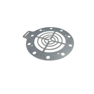 Quality Metal Fabrication Sheet Metal Parts , Sheet Metal Components Air Vent Front Plate wholesale