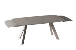 Quality Classic Extension Dining Table Fits 8 Ceramic Steel Tube wholesale