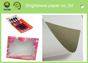 Quality Packaging / Printing Blister Board Paper 700 * 1000mm Low Surface Roughness wholesale