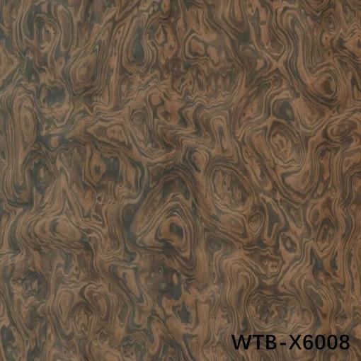 Modified Wood Veneer Of European Walnut Burl 0.35-0.52mm WTB-X6008 Fleeced Back