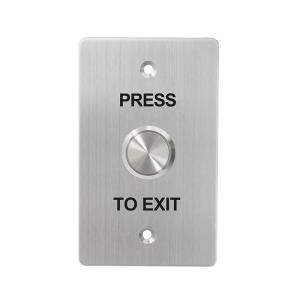 Quality Stainless steel Push To Release Button Customised Sign Super Contact Area wholesale
