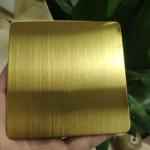 904 904L Colored Stainless Steel Sheet champagne Gold 2mm 3mm
