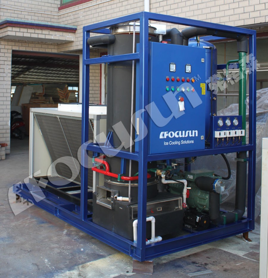 Convenient 3T/5T Tube Ice Machine 3ton/day for Convenience Store and D21/28/34mm Ice Size