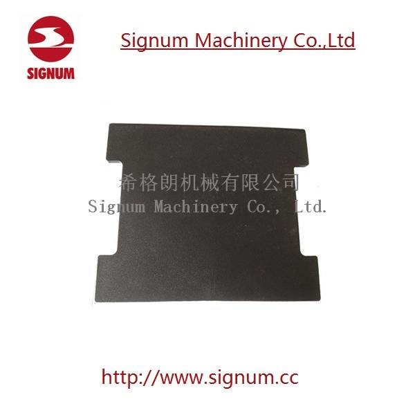 ISO9001 Railroad Fasteners Rail Seat Pad