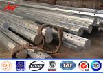 138KV GR65 4mm Thickness Galvanized Metal Pole 50ft In Electirc Transmission