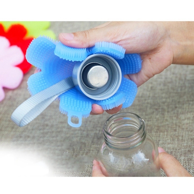 Food Grade Soft KitchenSilicone Dish Sponge Cleaning Sponges Washing Brush