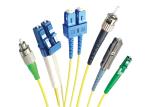 LC/UPC Cabo Yellow LSZH SM MM Single Core Fiber Optic Cable Patch Cord
