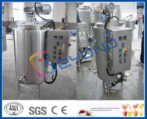 Quality 75L 150L 200L 300L Jacketed Stainless Steel Tank , High Efficiency Chocolate Melting Equipment wholesale