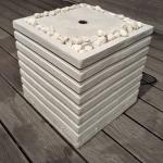 Weatherproof Resin Fountain With Continuous Water Flow In Traditional Style