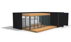 Quality Waterproof Portable Living Container House Luxury Customized Combined 20GP wholesale