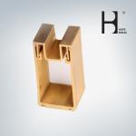 OEM Golden Brass Railing Systems HPB59-1 Brass Stair Handrail