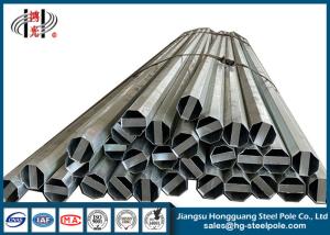Quality 110kv Swaged Steel Tubular Pole 12 Foot Galvanized wholesale