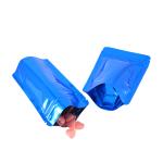 Blue Zipper Seal Height 40cm Aluminium Foil Packaging Bags