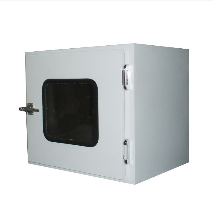 SUS201 Stainless Steel Pass Box GMP Laminar Air Flow Cleanroom Pass Through Box