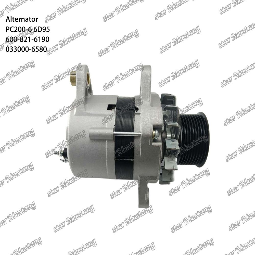 Alternator PC200-6 6D95 24V 30A 600-821-6190 033000-6580