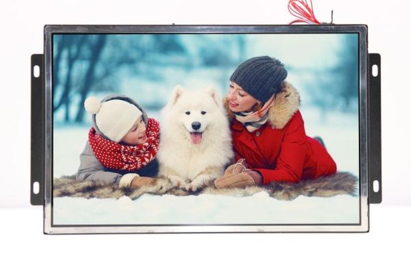 Cheap Low cost 15 inch frameless LCD video screen for shelves/display racks for sale