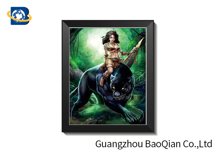 Fashionable 3D Effect 5D Lenticular Printing Picture For Home Decoration
