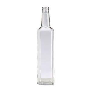 Quality Glass Oil Bottle 500ml with Clear Collar Material and Customized Logo wholesale