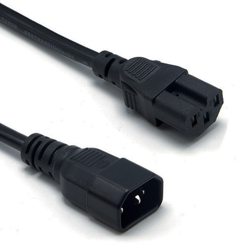 Dapter UL AC Power Cord 18 AWG Three Prong US Plug Outdoor Use
