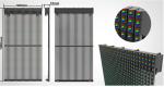 2500cd/Sqm IP45 Outdoor Transparent LED Display P3.91 Window Glass LED Display