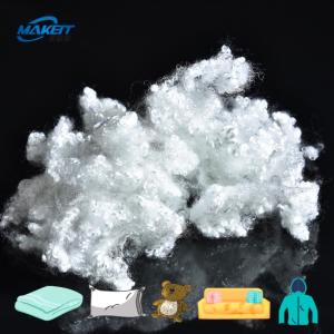 Quality 64MM 3 Denier Polyfill Polyester Fiber Padding Non Fluorescent Abrasion Resistant wholesale