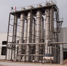 Falling Film Stainless Steel 316 304 Vacuum Evaporation System Evaporator