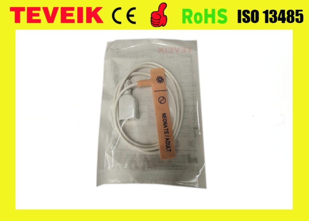Nihon kohden 9pin spo2 sensor disposable spo2 sensor for neonate /adult with medaplast type