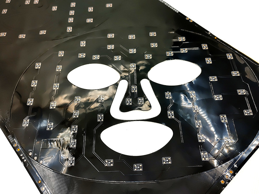 Electronic mask board medical care board FPC BLUE light green light Customized Beauty Instrument Circuit Board PCBA Mask Instrument PCB GB/T13485