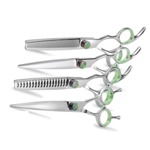 Cheap 440c  Hair Trimming Chunker Grooming Shears For Rounding Off Layers for sale