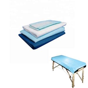 Quality Eco Friendly 35G Blue Disposable Bed Roll 100m wholesale