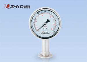 Quality Clamp Mounting Diaphragm Pressure Gauge For Petroleum Chemistry Equipment wholesale