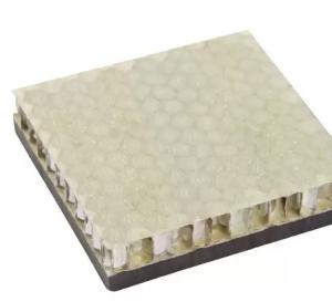 Quality Aluminum Fiberglass Honeycomb Panel For Top And Bottom Stone Composite wholesale