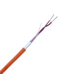 ExactCables UL1424 Bare Copper Wire 1.5mm 2 Core Shield Fire Cable Fire Rated