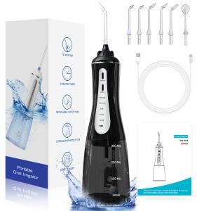 Quality IPX7 Oral Irrigator Cordless Water Flosser High Pressure 5 Modes wholesale