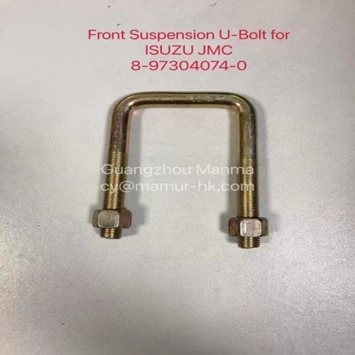 Chassis Parts Suspension U Bolt For ISUZU NKR NLR JMC 8-97304074-0
