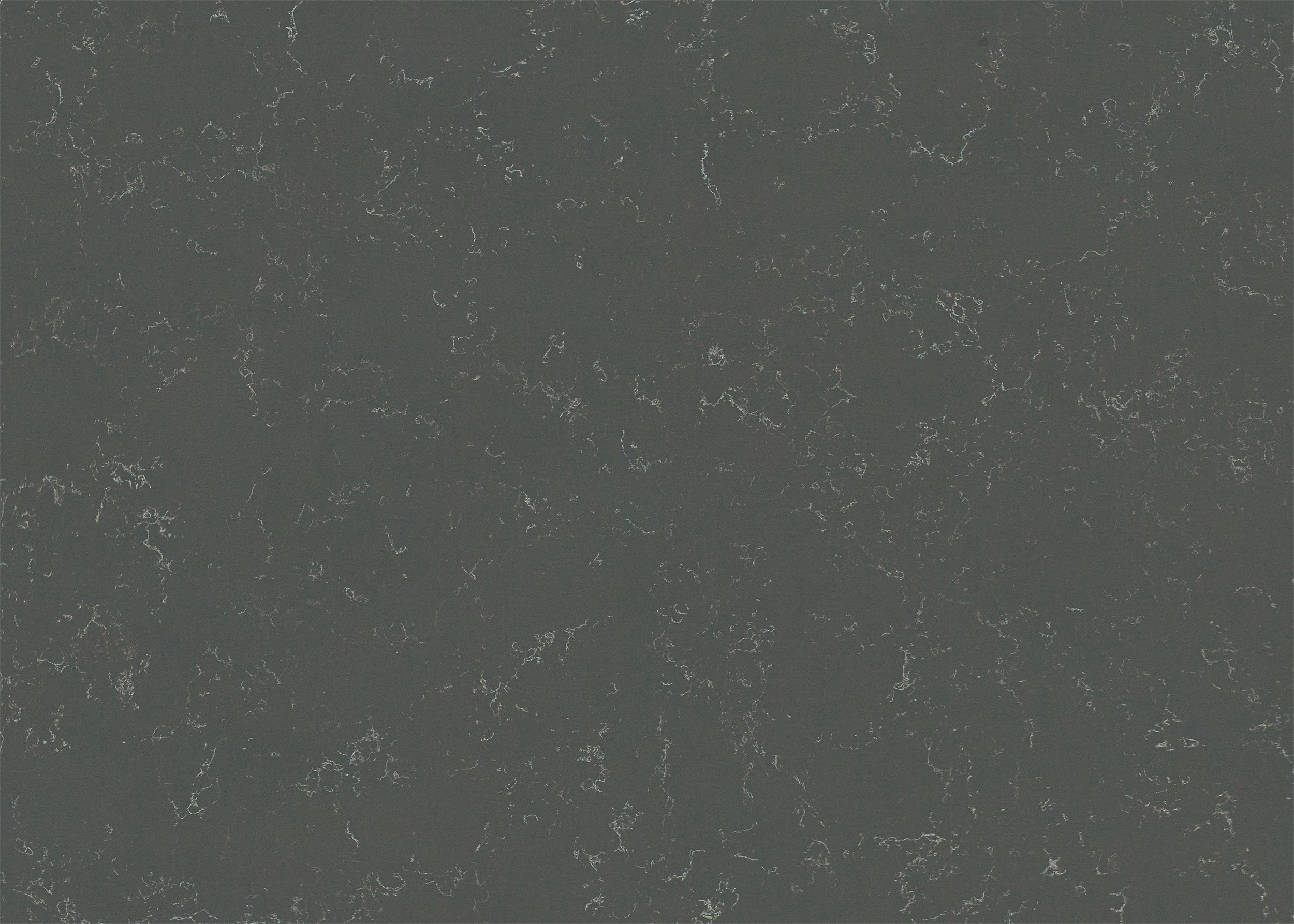 Artificial Stone Kitchen Furniture Dark Brown Vein Quartz Slabs for Countertop