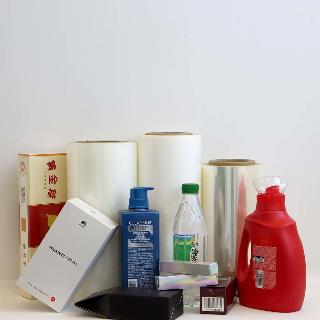 Transparent Bi Oriented Polypropylene Film Gloss BOPP Film For Tape Production