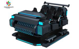 Quality Simulation Six Seat Equipment 9D VR Simulator Game Console Tank Cinema wholesale