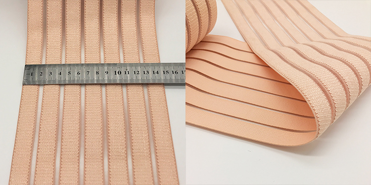High quality polyester fish silk elastic band , viscose elastic band, medical elastic band