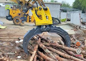 Quality Universal Skid Steer Mounting Hydraulic Log Grapple With 2 Cylinders wholesale