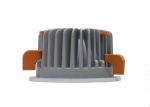 Energy - Saving 80Ra LED Recessed Downlight For Museum / Library 45 Degree Beam