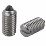 JIS ANSI Stainless Steel Set Screws M12 With Ball Point