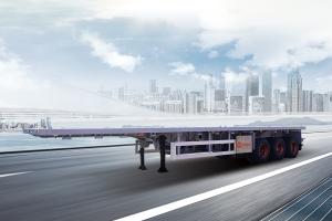 Quality Used 100000 kg Hybrid Flatbed Trailer wholesale