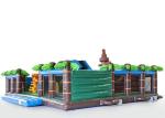 Digital Printing Commercial Inflatable Bounce House / Kids Blow Up Playground