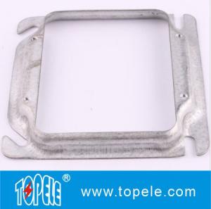 Quality TOPELE 4&quot;SQUARE 1/2&quot; RAISED DEVICE COVER FOR 2 GANG OUTLET BOX wholesale