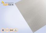 1200g Silca High Temperature Fiberglass Cloth 12H Satin For Welding Protection