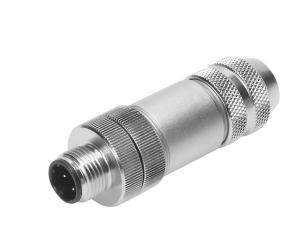 Quality Festo NECU-M-S-D12G4-C2-ET Straight plug, M12x1, 4-pin, D-coded, shieldable wholesale