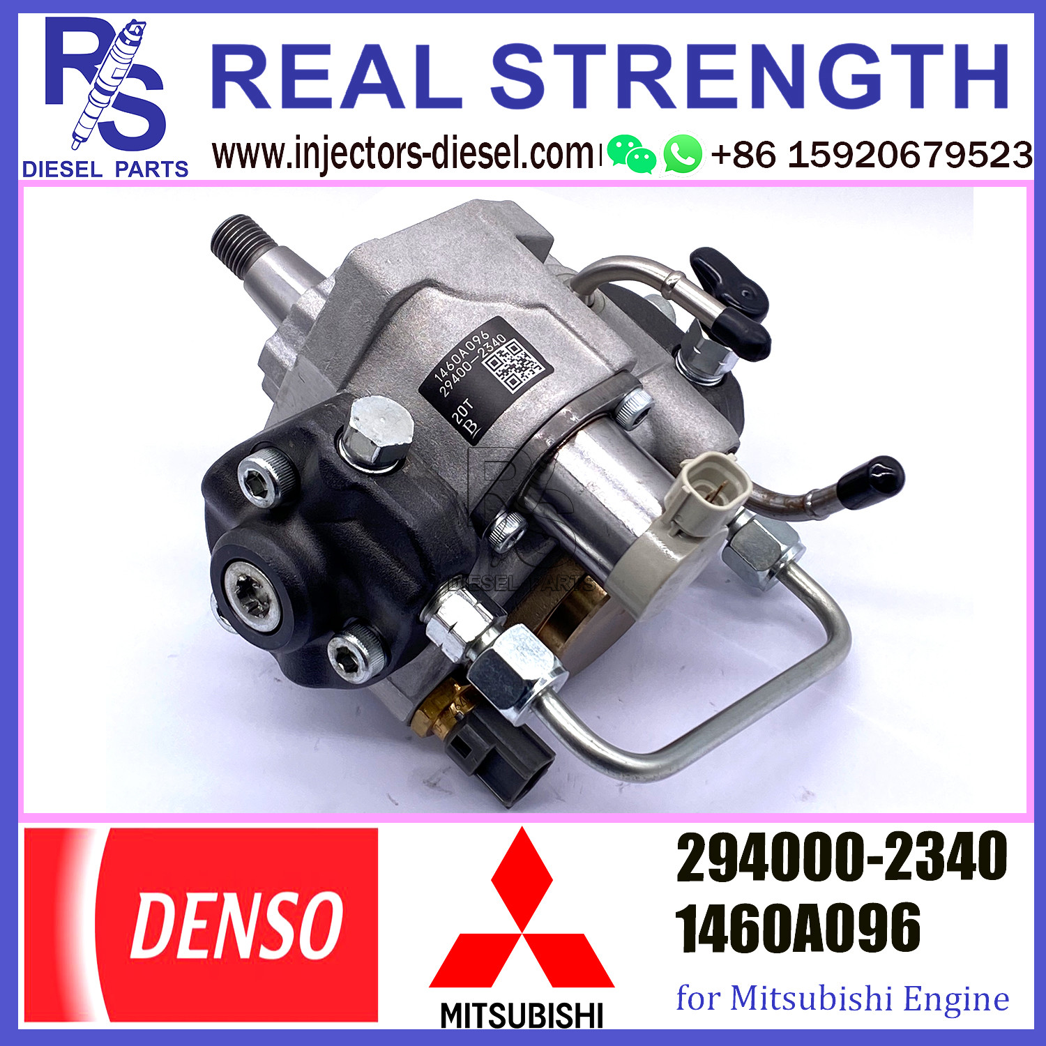 Diesel Injector Common Rail Fuel Injection Pumps 294000-2340 1460A096 for Mitsubishi engine